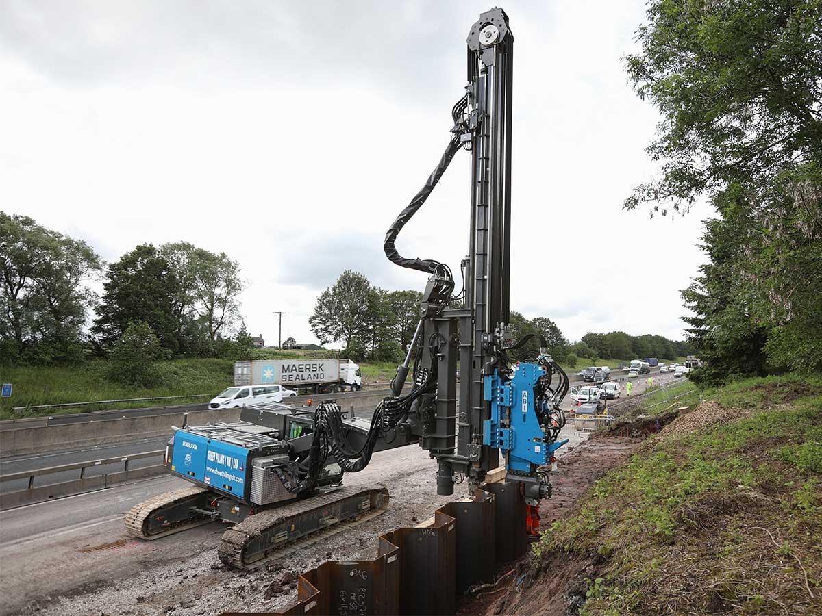 One Year On: UK’s First Long Reach Piling Rig
