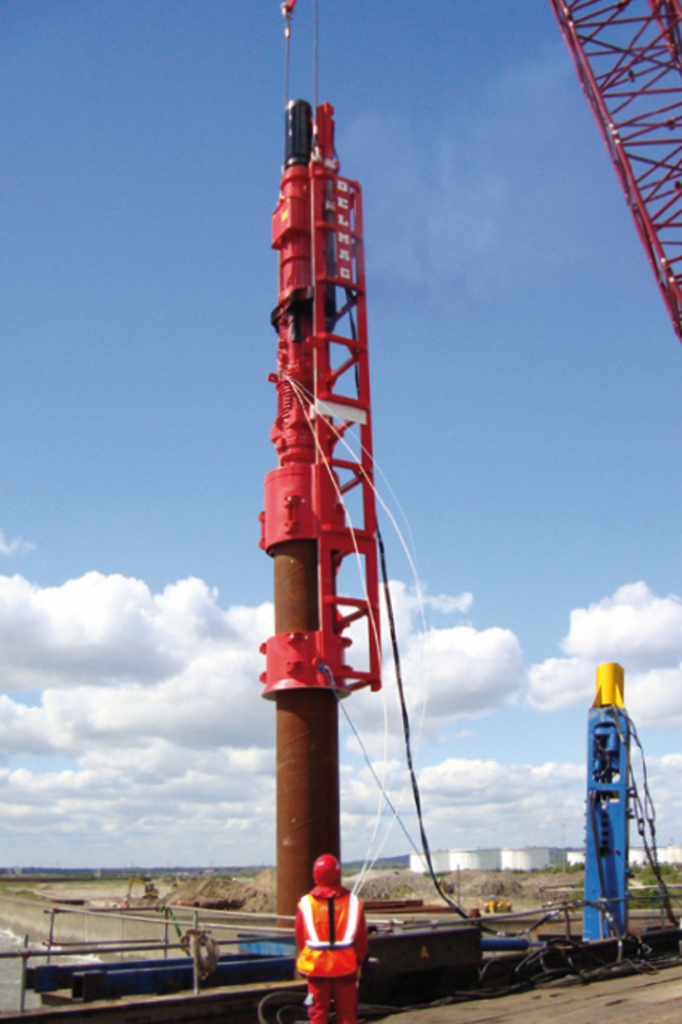 Air pile driving hammer for sale